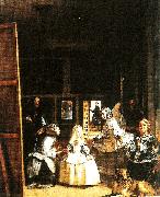 Diego Velazquez las meninas oil on canvas